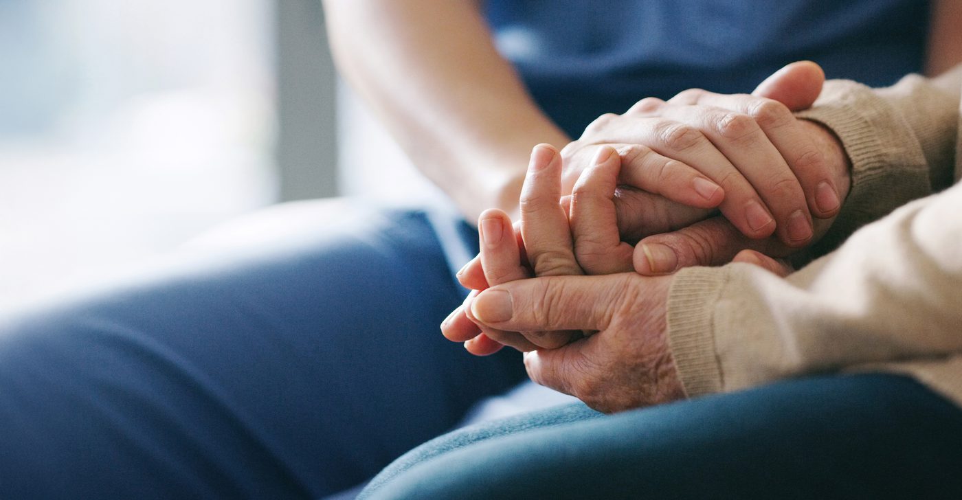 Caring hands hero desktop